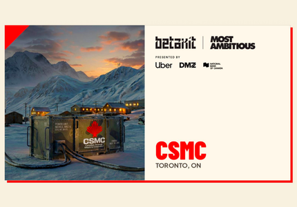 CSMC Named BetaKit Most Ambitious Honouree as Canada Bets on Arctic Micro-Nuclear Power